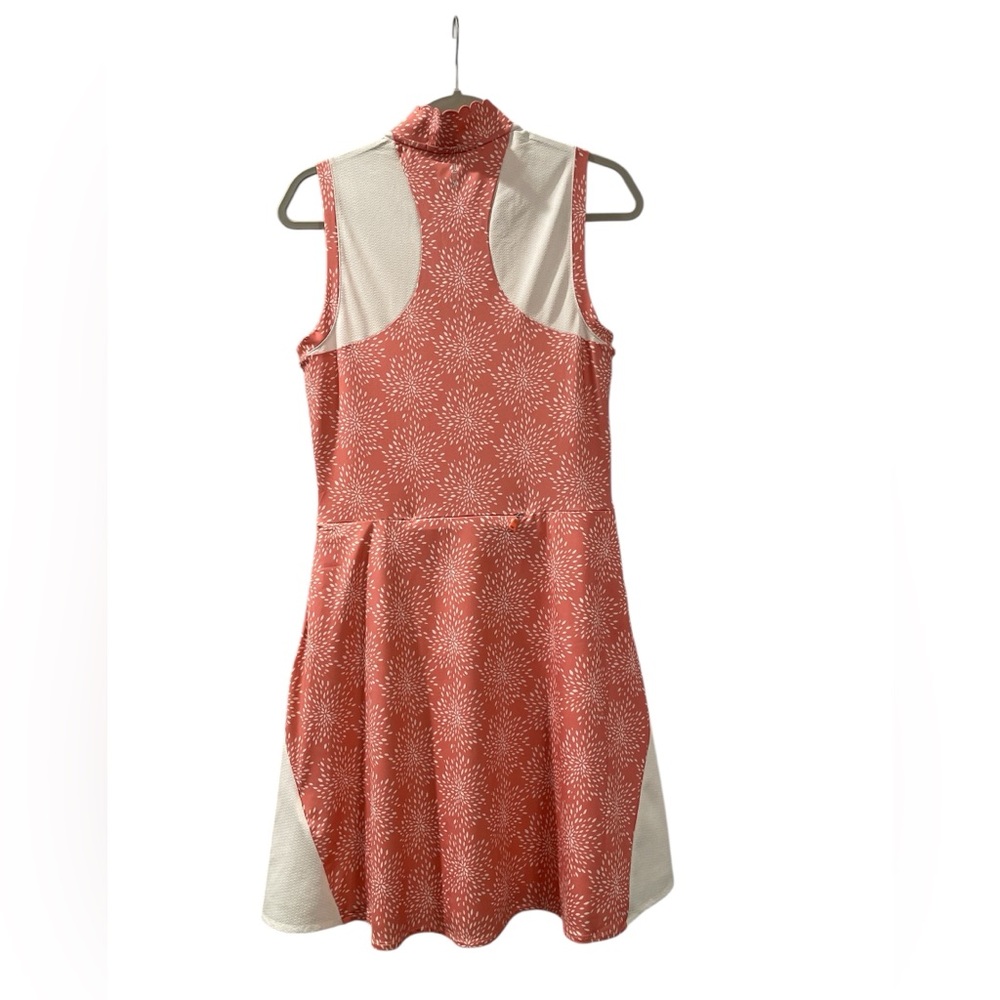 RLX Ralph Lauren Dress for Golf/Tennis/Pickleball Size M Pink/Peach Floral - Picture 5 of 16